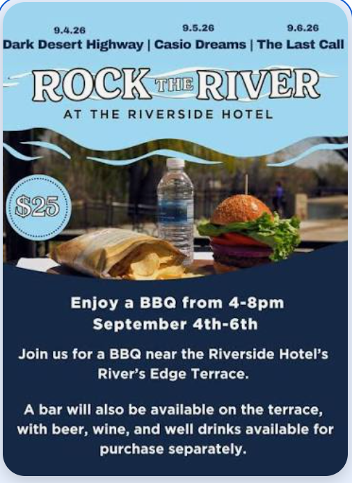 Rock the River with Dark Desert Highway